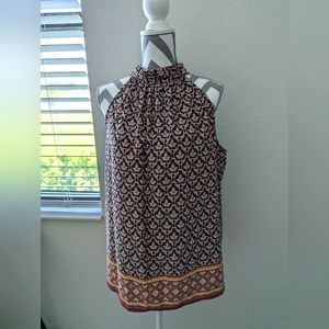 Limited Americana Print Halter Style Top